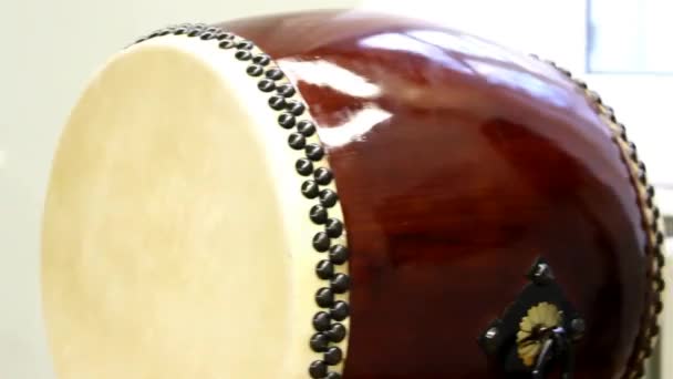 Taiko drums — Stock Video