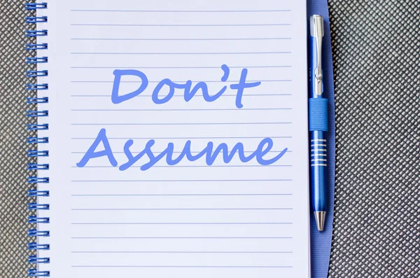 Yazmak üstünde defter sanma