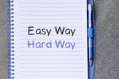 Kolay yolu zor yoldan yazma dizüstü