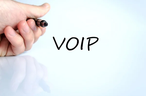 Voip text concept — Stock Photo, Image