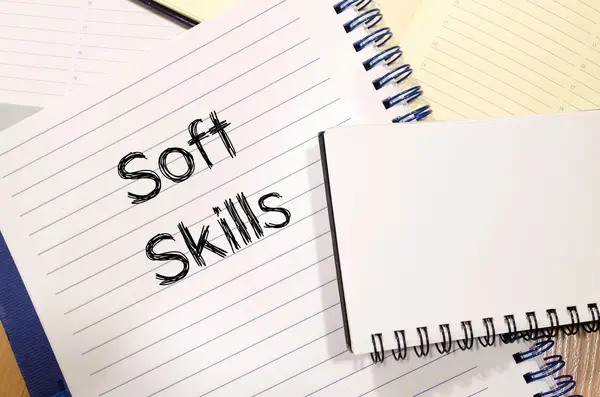 Concepto de texto soft skills —  Fotos de Stock