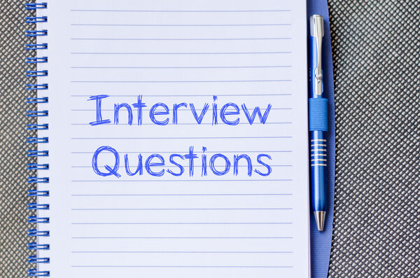 Интервью вопросы писать на ноутбуке
