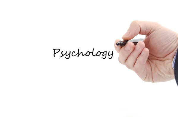 Psychology text concept — Stock Photo, Image