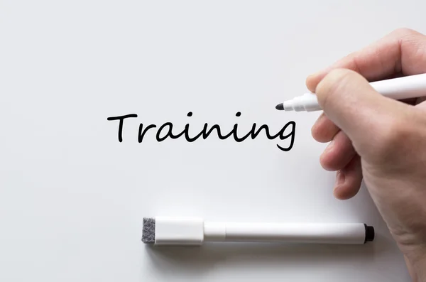Training written on whiteboard — Stock Photo, Image