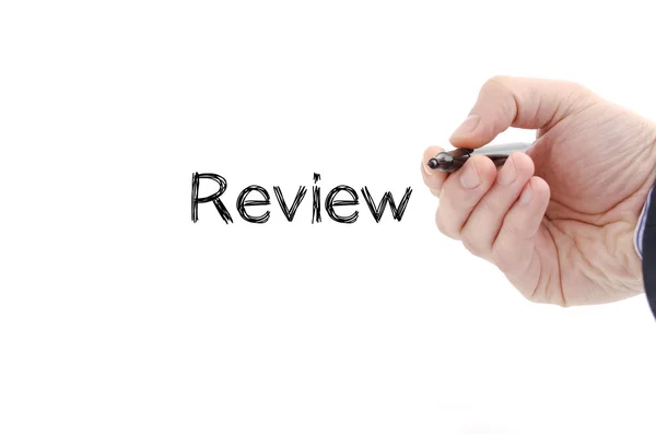 Review text concept — Stock Photo, Image