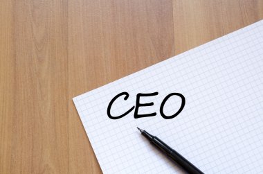 CEO yazma dizüstü