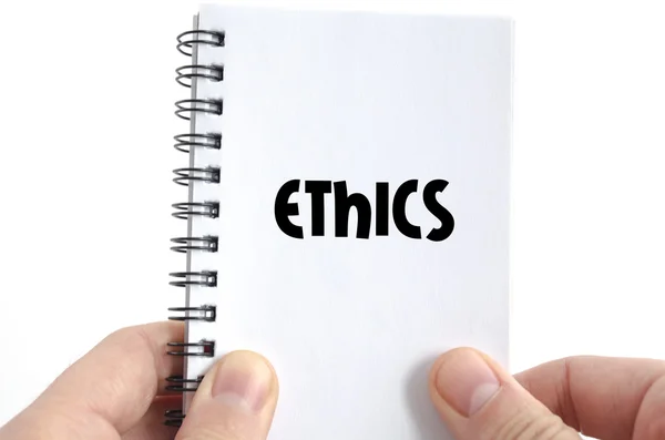 Etikai szöveg fogalma — Stock Fotó