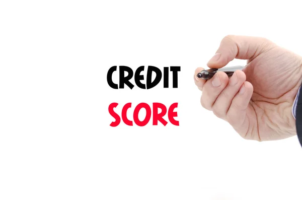 Credit score tekst concept — Stockfoto