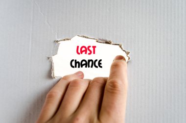 Son şans metin kavramı