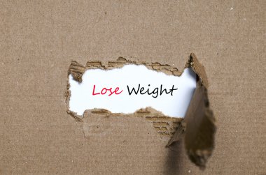 Kelime kilo yırtık kağıt görünen