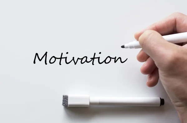 Motivation written on whiteboard — Stock Photo, Image
