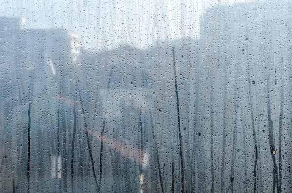 Gotas de água naturais — Fotografia de Stock