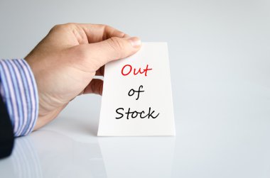 Metin kavramı stokta