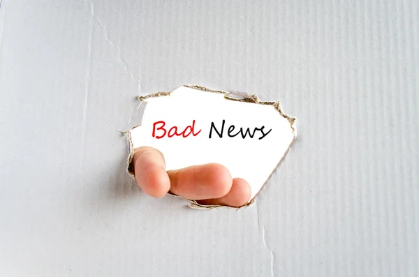 Text concept Bad News Stock Picture