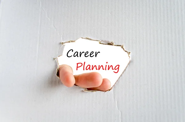 Concetto di pianificazione della carriera — Foto Stock