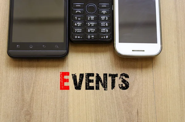 Mobile Telephones Text Concept Events