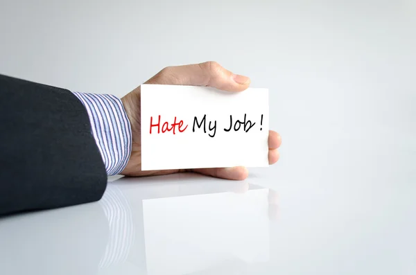 Hate My Job Concept — Stock Photo, Image