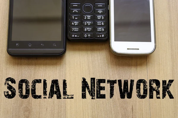 Concetto di social network — Foto Stock