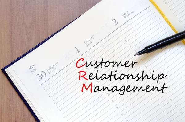 Concepto de gestión de relaciones con clientes — Foto de Stock