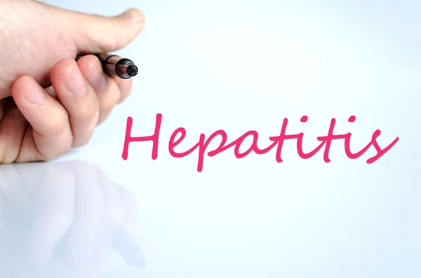 Hepatitis Concept — Stockfoto