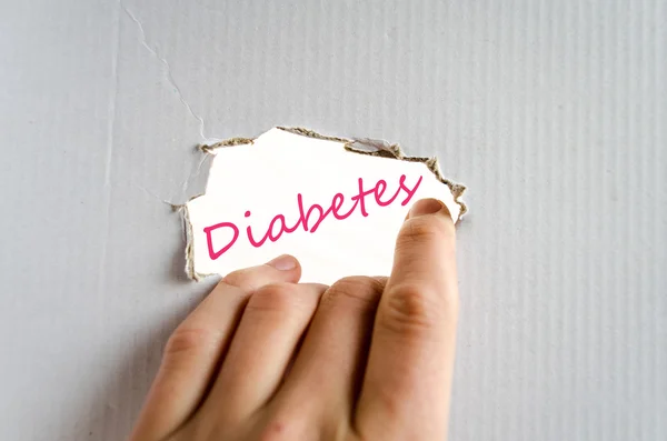 Diabetes koncept — Stockfoto