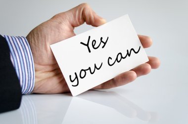 Evet kavramı yapabilirsiniz