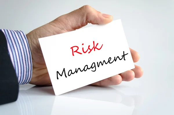 Risk Managment Concept — Stock Photo, Image