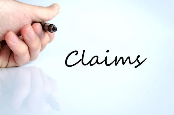 Claims Concept — Stock Photo, Image