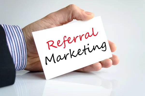 Concetto di Marketing Referral — Foto Stock