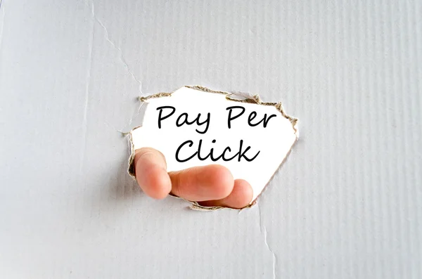 Pay per click concept — Stock Photo, Image