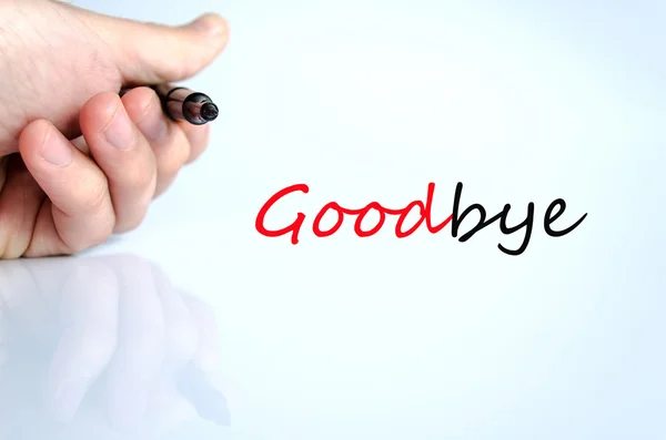 Goodbye concept — Stock Photo, Image