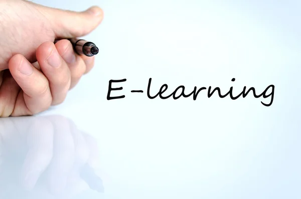 Koncepcja e learningu — Zdjęcie stockowe