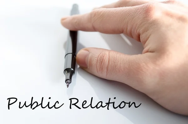 Public Relations concept — Stockfoto