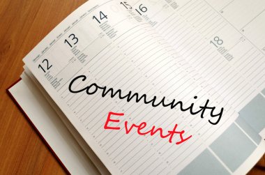 Community events concept