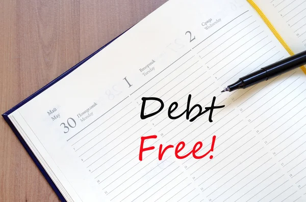 Debt Free Concept — Stock Photo, Image