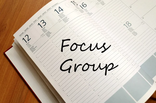 Focus group text concept — Stock Photo, Image