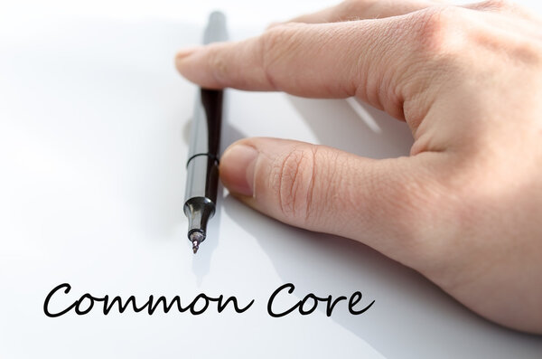Common core text concept
