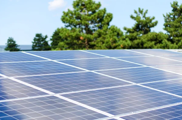 Photovoltaic panel — Stock Photo, Image