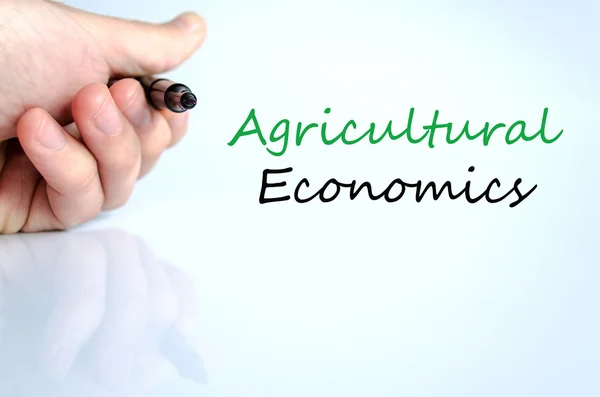 Zemědělská ekonomika Text koncepce — Stock fotografie