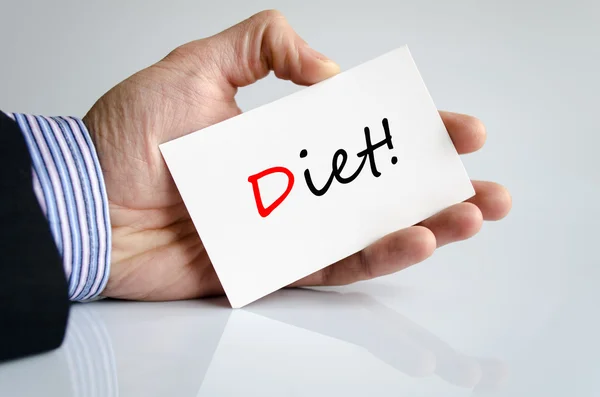Diet Text Concept — Fotografie, imagine de stoc