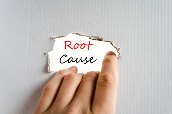 Root cause Text Concept — Stock Photo, Image