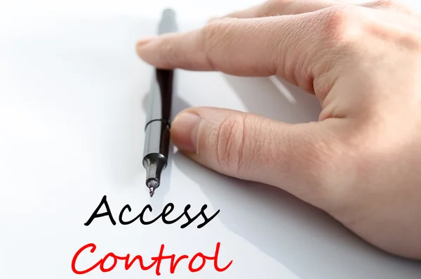 Access control Text Concept — Stock Photo, Image