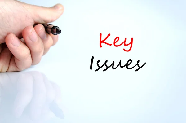 Key issues Text Concept — Stock Photo, Image