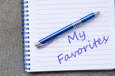 Benim sık metin kavramı Not