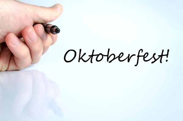 Oktoberfest text concept — Stock Photo, Image