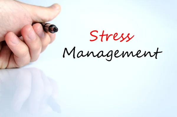 Koncepcji tekstu zarządzania stresem — Zdjęcie stockowe