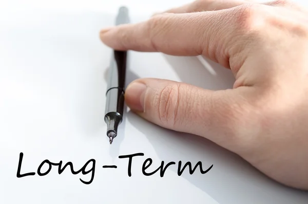 Long-Term text concept — Stock Photo, Image