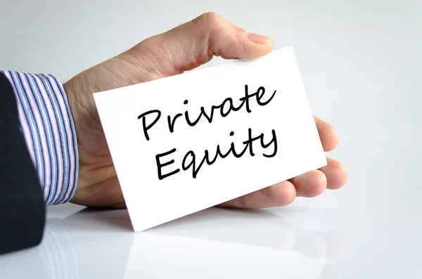 Private-Equity-Konzept Stockfoto