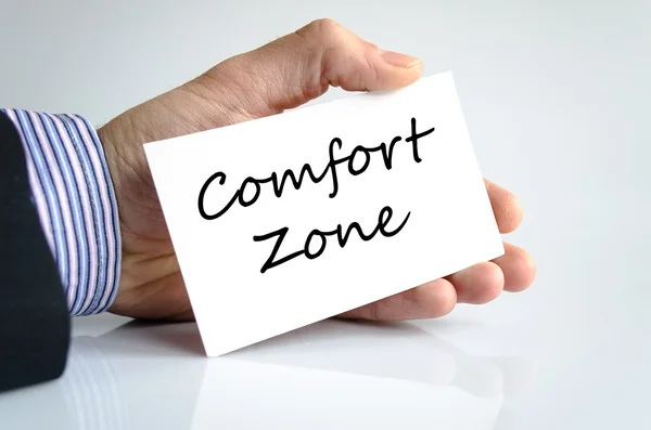 Comfort zone text concept — Stock Photo, Image