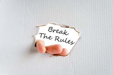 Kurallar metin kavramı kırmak